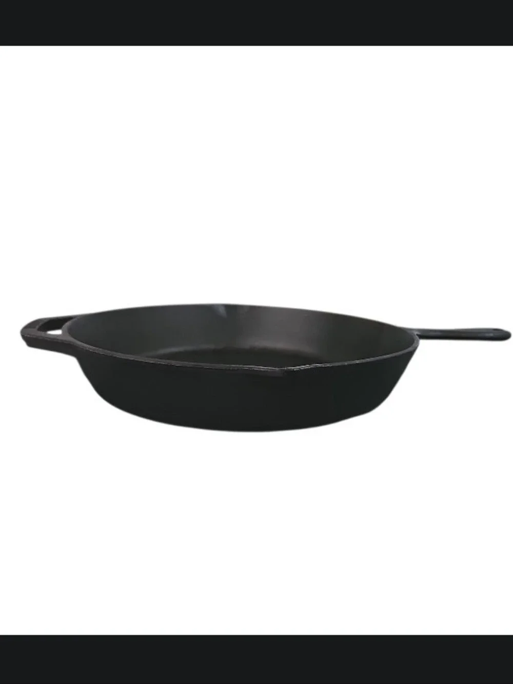 Lodge 12 Inch Cast Iron Skillet USA 10SK Pre Seasoned Fry Pan Camping Cooking
